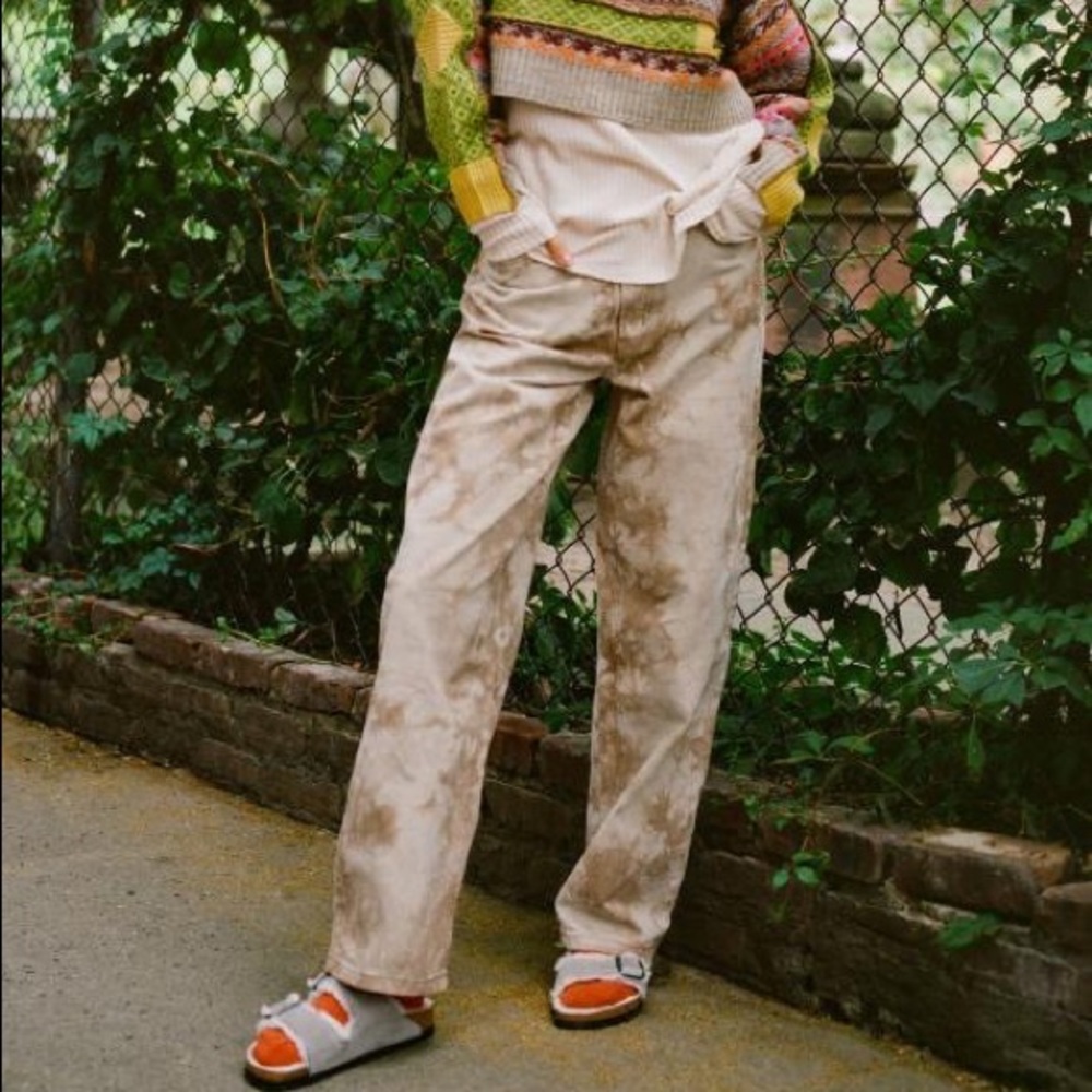 Urban Outfitters BDG brown tie dye jeans - Picture 4 of 9